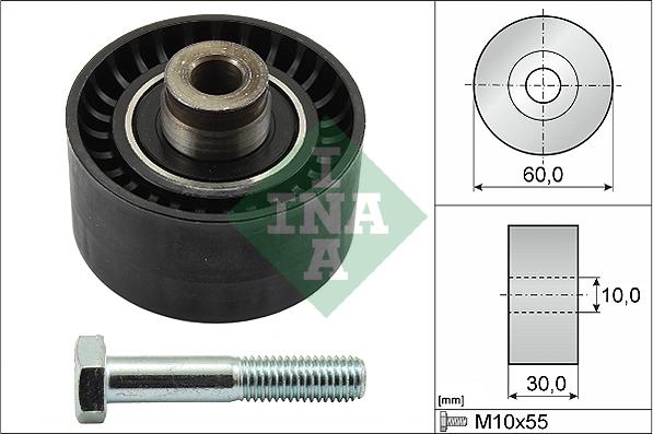 Wilmink Group WG1097467 - Направляющий ролик, зубчатый ремень ГРМ autospares.lv