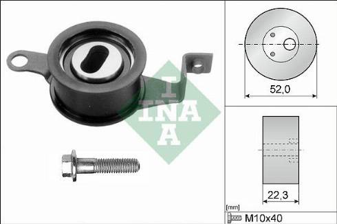 Wilmink Group WG1097418 - Натяжной ролик, зубчатый ремень ГРМ autospares.lv