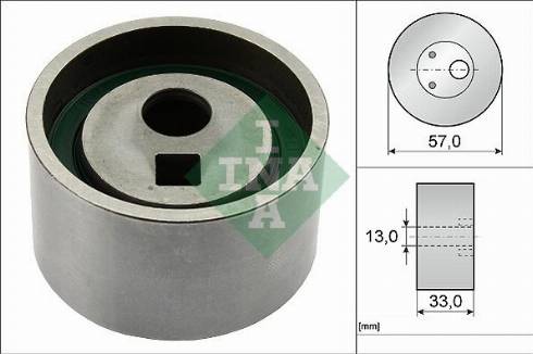 Wilmink Group WG1097425 - Натяжной ролик, зубчатый ремень ГРМ autospares.lv