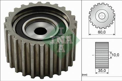 Wilmink Group WG1097477 - Направляющий ролик, зубчатый ремень ГРМ autospares.lv