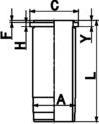 Wilmink Group WG1021539 - Гильза цилиндра autospares.lv