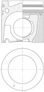 Wilmink Group WG1196148 - Ремонтный комплект, поршень / гильза цилиндра autospares.lv