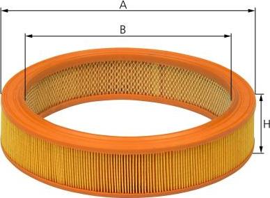 Wilmink Group WG1147922 - Воздушный фильтр, двигатель autospares.lv