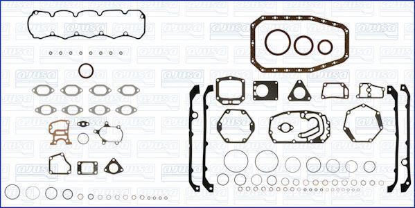 Wilmink Group WG1165911 - Комплект прокладок, двигатель autospares.lv