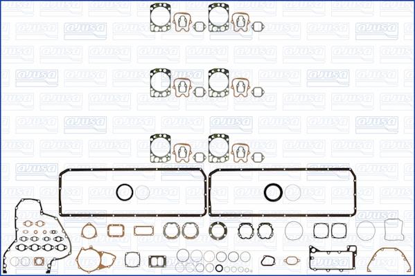 Wilmink Group WG1165318 - Комплект прокладок, двигатель autospares.lv