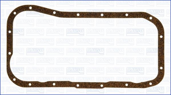 Wilmink Group WG1162557 - Прокладка, масляная ванна autospares.lv