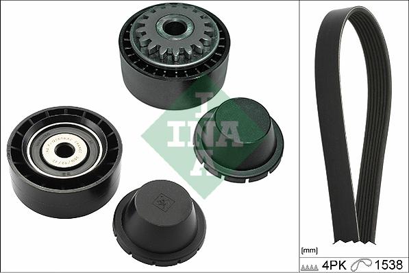 Wilmink Group WG1809855 - Поликлиновый ременный комплект autospares.lv