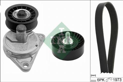 Wilmink Group WG1809856 - Поликлиновый ременный комплект autospares.lv