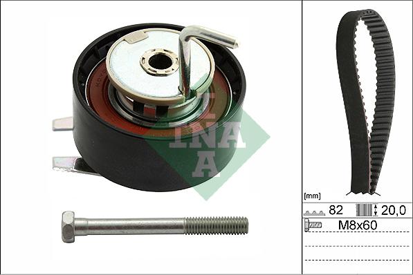 Wilmink Group WG1809863 - Комплект зубчатого ремня ГРМ autospares.lv