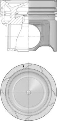 Wilmink Group WG1806702 - Ремонтный комплект, поршень / гильза цилиндра autospares.lv