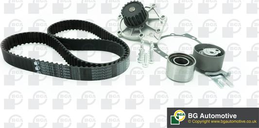 Wilmink Group WG1814430 - Водяной насос + комплект зубчатого ремня ГРМ autospares.lv