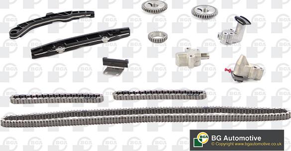 Wilmink Group WG1889420 - Комплект цепи привода распредвала autospares.lv