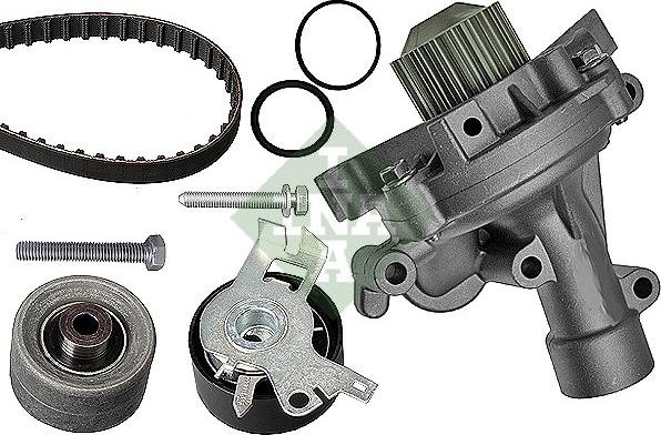 Wilmink Group WG1251490 - Водяной насос + комплект зубчатого ремня ГРМ autospares.lv