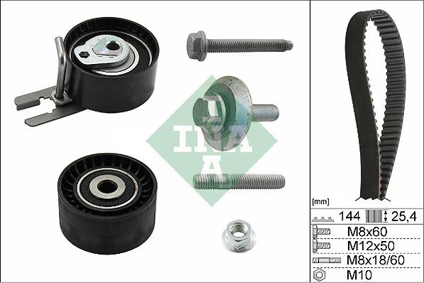 Wilmink Group WG1251493 - Комплект зубчатого ремня ГРМ autospares.lv