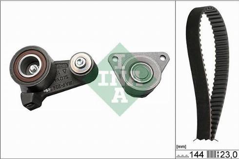 Wilmink Group WG1251510 - Комплект зубчатого ремня ГРМ autospares.lv