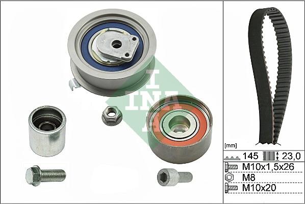 Wilmink Group WG1251690 - Комплект зубчатого ремня ГРМ autospares.lv