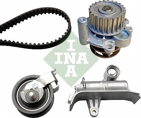 Wilmink Group WG1251641 - Водяной насос + комплект зубчатого ремня ГРМ autospares.lv