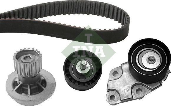 Wilmink Group WG1251617 - Водяной насос + комплект зубчатого ремня ГРМ autospares.lv