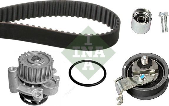 Wilmink Group WG1251638 - Водяной насос + комплект зубчатого ремня ГРМ autospares.lv