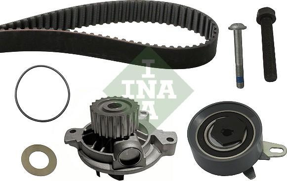 Wilmink Group WG1251372 - Водяной насос + комплект зубчатого ремня ГРМ autospares.lv