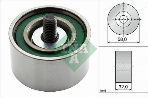 Wilmink Group WG1253053 - Направляющий ролик, зубчатый ремень ГРМ autospares.lv