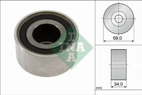 Wilmink Group WG1253003 - Направляющий ролик, зубчатый ремень ГРМ autospares.lv