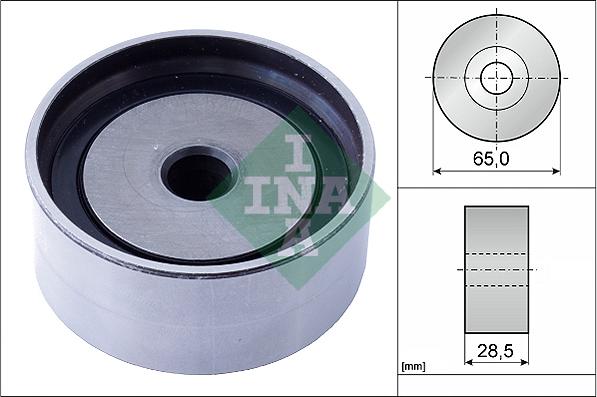 Wilmink Group WG1253025 - Направляющий ролик, зубчатый ремень ГРМ autospares.lv