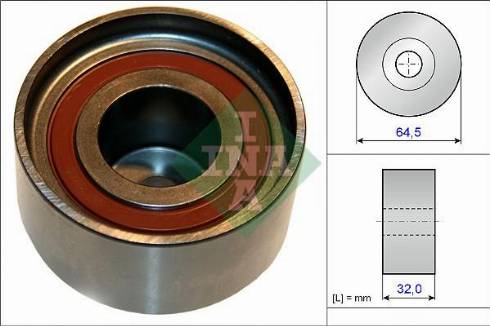 Wilmink Group WG1253136 - Направляющий ролик, зубчатый ремень ГРМ autospares.lv