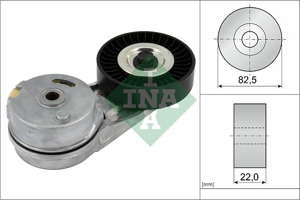 Wilmink Group WG1253369 - Натяжитель, поликлиновый ремень autospares.lv