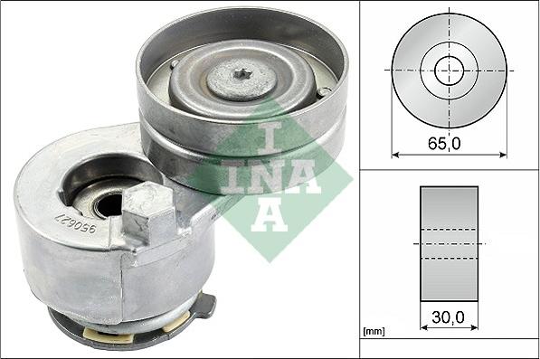 Wilmink Group WG1253387 - Натяжитель, поликлиновый ремень autospares.lv