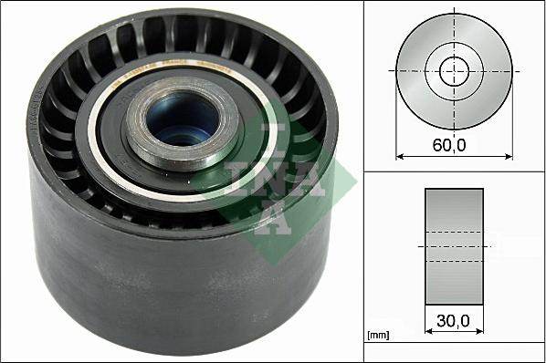 Wilmink Group WG1252940 - Направляющий ролик, зубчатый ремень ГРМ autospares.lv