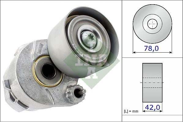 Wilmink Group WG1252435 - Ролик, поликлиновый ремень autospares.lv