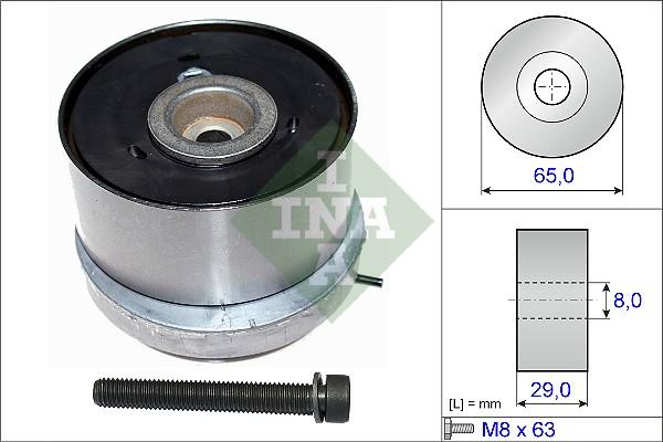 Wilmink Group WG1252599 - Натяжной ролик, зубчатый ремень ГРМ autospares.lv