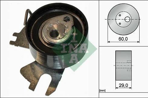 Wilmink Group WG1252638 - Натяжной ролик, зубчатый ремень ГРМ autospares.lv