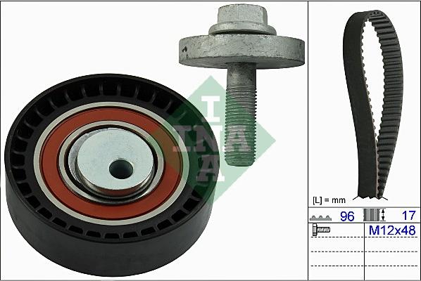 Wilmink Group WG1252036 - Комплект зубчатого ремня ГРМ autospares.lv