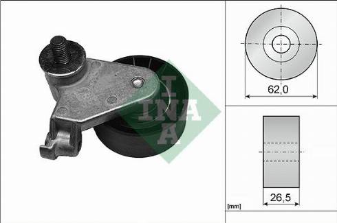 Wilmink Group WG1252187 - Натяжной ролик, зубчатый ремень ГРМ autospares.lv