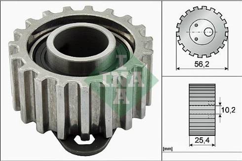 Wilmink Group WG1252218 - Натяжной ролик, зубчатый ремень ГРМ autospares.lv