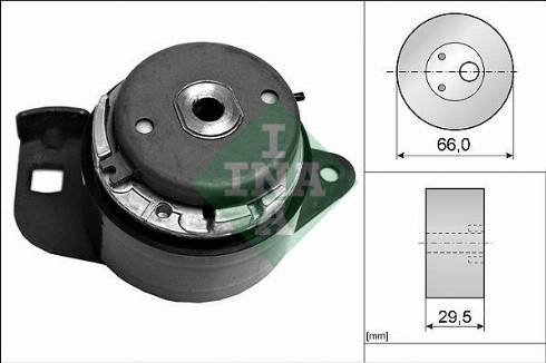 Wilmink Group WG1252282 - Натяжной ролик, зубчатый ремень ГРМ autospares.lv