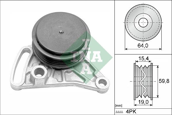 Wilmink Group WG1252274 - Ролик, поликлиновый ремень autospares.lv