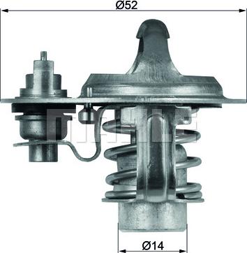 Wilmink Group WG1264916 - Термостат охлаждающей жидкости / корпус autospares.lv