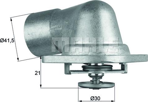 Wilmink Group WG1264925 - Термостат охлаждающей жидкости / корпус autospares.lv