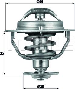 Wilmink Group WG1264895 - Термостат охлаждающей жидкости / корпус autospares.lv