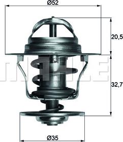 Wilmink Group WG1261821 - Термостат охлаждающей жидкости / корпус autospares.lv