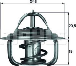 Wilmink Group WG1261786 - Термостат охлаждающей жидкости / корпус autospares.lv