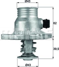 Wilmink Group WG1262819 - Термостат охлаждающей жидкости / корпус autospares.lv