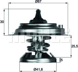 Wilmink Group WG1262733 - Термостат охлаждающей жидкости / корпус autospares.lv