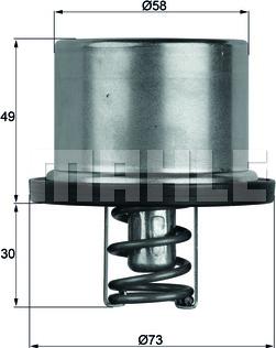 Wilmink Group WG1262770 - Термостат охлаждающей жидкости / корпус autospares.lv