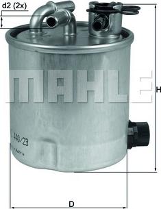 Wilmink Group WG1214998 - Топливный фильтр autospares.lv