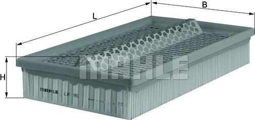 Wilmink Group WG1216934 - Воздушный фильтр, двигатель autospares.lv