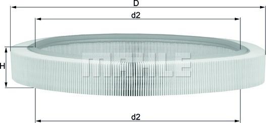 Wilmink Group WG1216643 - Воздушный фильтр, двигатель autospares.lv